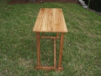 Ash Hardwood Mortise And Tenon Writing Desk 6 small