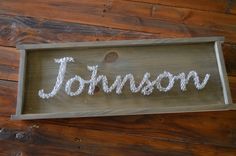 Nail And String Art: Chinese Character, Japanese Character, Baby Names, Last Names 6 small