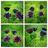 Forever Roses - Hand-Forged Metal Roses 1 small