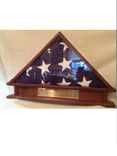 Memorial/Burial Flag Display 1 small