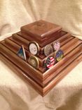 Challenge Coin Display W/Lazy Susan 1 small