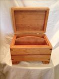 Cherry Wood Jewelry Box 1 small