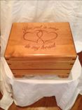 Cherry Wood Jewelry Box 6 small