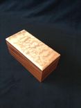 Mahogany And Quilted Maple Box 1 small