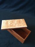 Mahogany And Quilted Maple Box 3 small