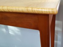 Curly Maple And Cherry Sofa Table 3 small