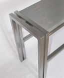 Industrial Farmhouse Bench, Modern Urban Rustic Bench 3 small
