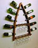 Steeple Duo - Barrel Stave Wine Rack 1 small