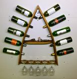 Steeple Uno - Barel Stave Wine Rack 2 small