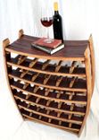 Wine Barrel Wine Rack - Alsace - Made From Retired California Wine Barrels 3 small