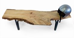 Maple Live-Edge Coffee Table 5 small