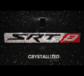 Dodge Srt8 Crystallized Car Emblem Bling Genuine European Crystals Bedazzled 1 small