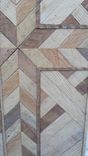 Large Rustic Reclaimed Lath Cross Wall Hanging With Chevron Pattern 4 small