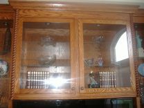 Oak Entertainment Center 2 small