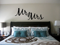 Mr. And Mrs. Wall Decor 1 small