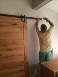 Internal Barn Door On Sliding Rail 3 small