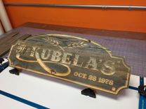 Family Last Name Sign 3 small