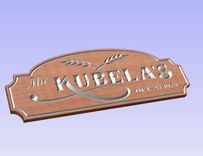 Family Last Name Sign 4 small