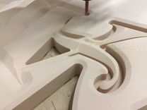 Paintable Carved Letters 2 small