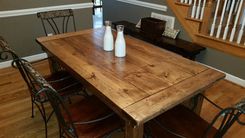 Rustic Farmhouse Dining  Table 2 small