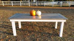 Colonial Style Farmhouse Dining Table 2 small