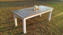 Colonial Style Farmhouse Dining Table 4 small