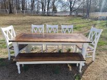Bishop Style Farmhouse Table 1 small