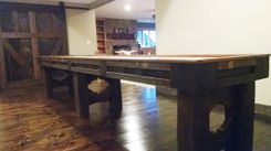 Rustic Shuffleboard Table 1 small