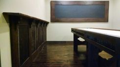 Rustic Shuffleboard Table 4 small