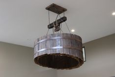 Massive Barrel Chandelier 1 small