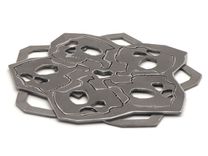Skullflower Trivet And Coasters 3 small