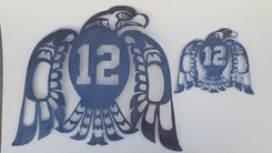 Seahawks Wall Plaque 2 small
