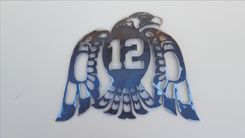 Seahawks Wall Plaque 1 small