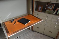 Steamer Trunk Desk & Secretary 2 small