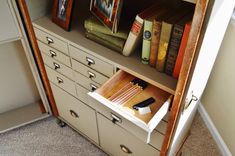 Steamer Trunk Desk & Secretary 3 small