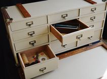 Steamer Trunk Card Catalog File 1 small