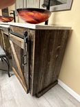 Antique Barn Wood Double Vanity 2 small