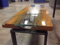 Wood Through Glass Coffee Table 3 small