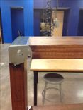 Mahogany Stools With Casted Metal 3 small