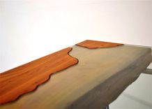 Glass Wood Table 1 small