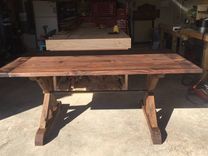 Rustic Redwood Tretle Table 1 small
