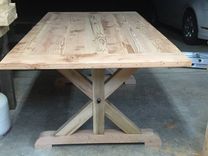 Rustic Redwood Tretle Table 2 small