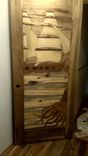 Intarsia Woodwork Doors 5 small