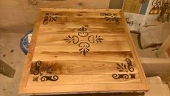Intarsia Woodwork Tables 2 small