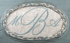 Wedding Monogram Pillow 1 small