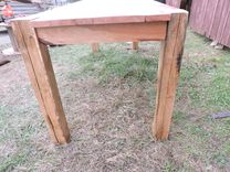 Cherry Reclaimed Wood Farm Table 6 small
