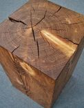 Reclaimed Barn Beam Side Table 3 small