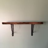 Live Edge Shelf With Steel Brackets 2 small