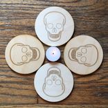 Laser Cut Customizable Coasters 1 small