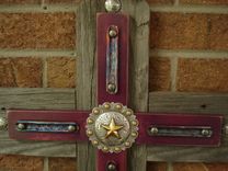 Mixed Media Cross 2 small